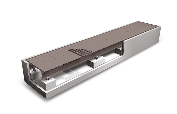 DINO – Стоманена везна за монтаж в шахта