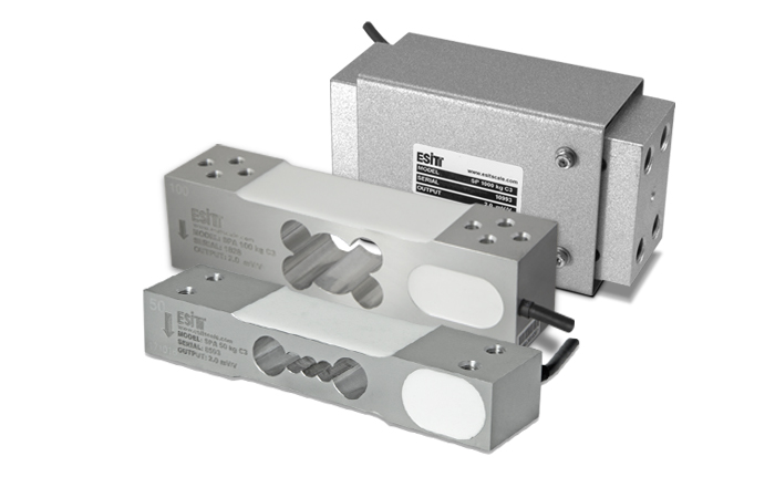 Platform type strain gauge